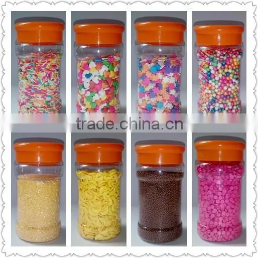 Edible gold pearlized jimmies & sprinkles