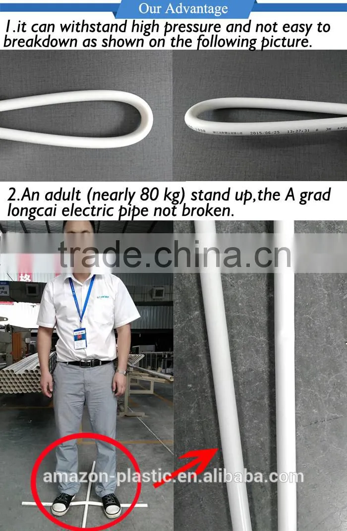 Cost-effective upvc water pipe / upvc irrigation and water pipe for sale