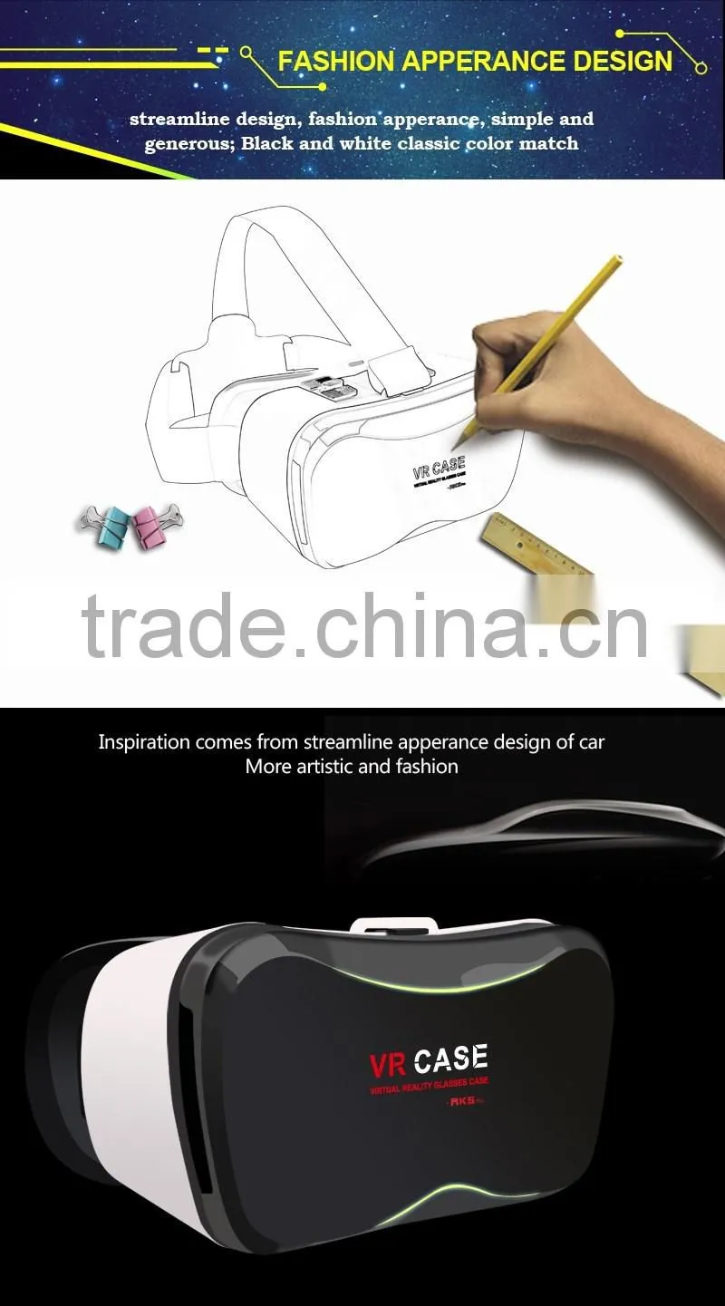 2016 new virtual reality 3D glasses phone 3D VR box