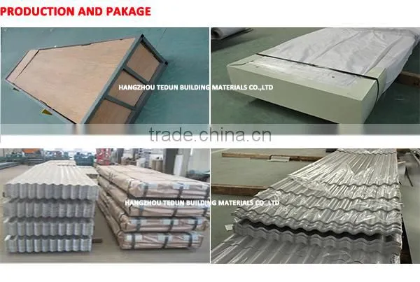 prepainted galvanized steel sheet / corrugated prepainted galvanized steel sheet