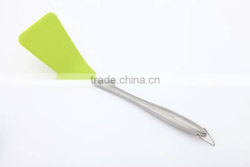 2015 New product stainless steel silicone kitchen utensil set