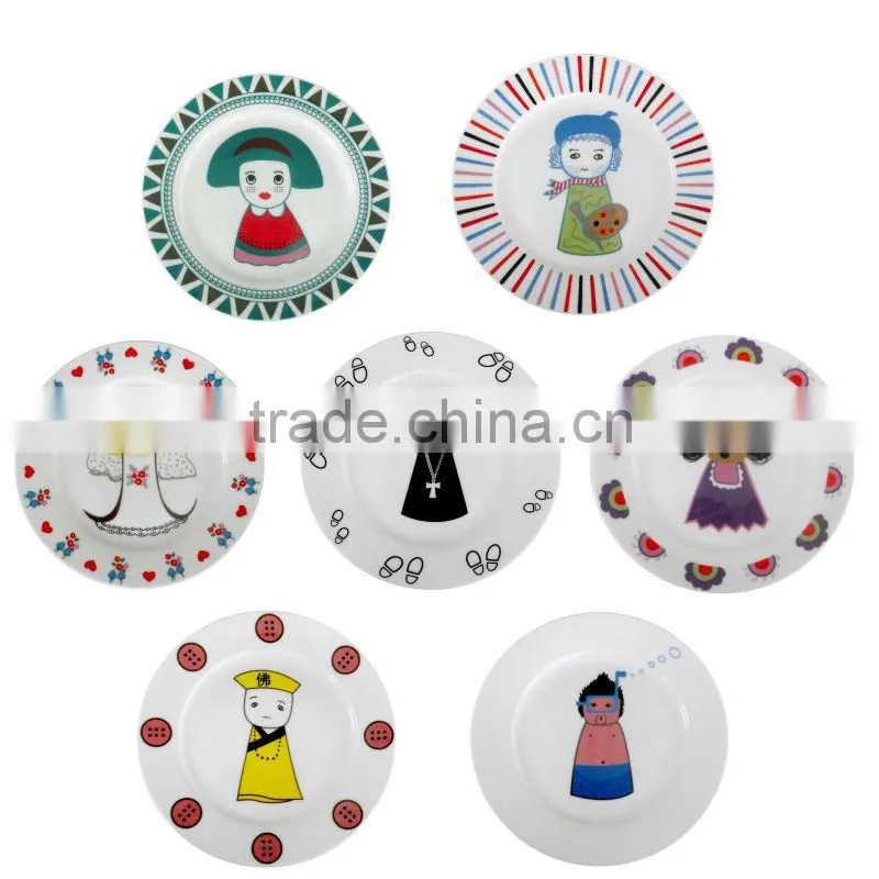 2013 Factory supply ceramic dishes and plates