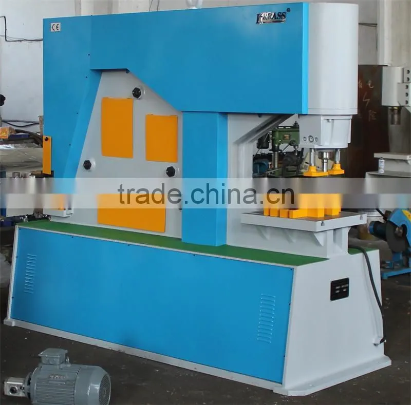 Q35Y hydraulic Metal Sheet Process Machine , Steel Facbricate Machine , Iron Rod Shearing Machine