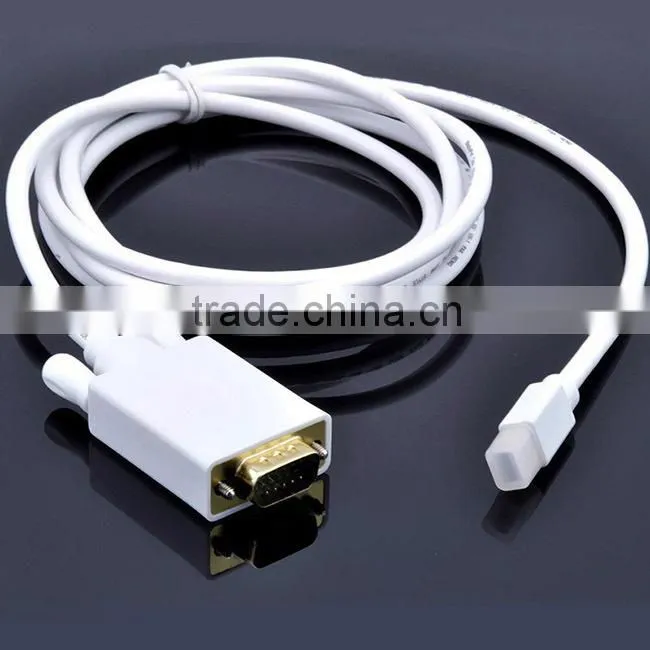 1.83m mini displayport dp male to vga female cable for projector