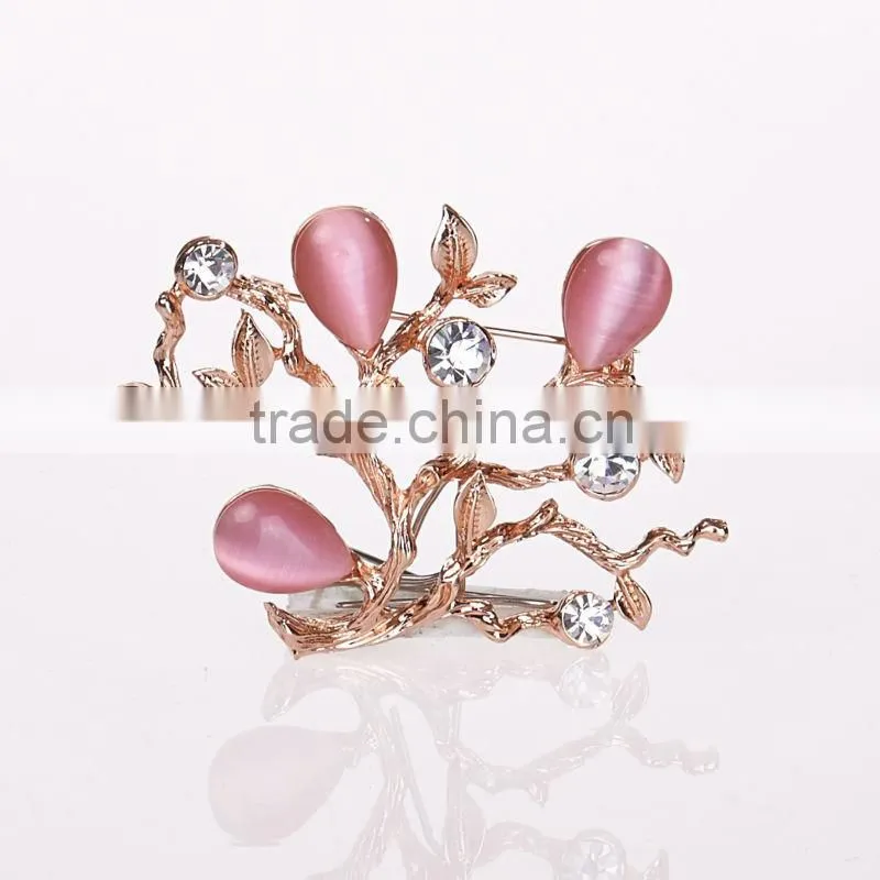 crystal brooches