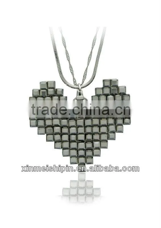 2013 pendant necklace & heart shape necklace LN066-2