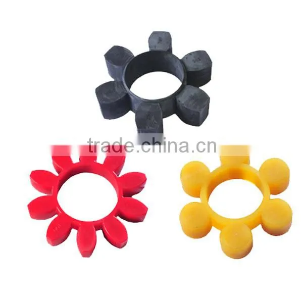 shaft coupling flexible rubber for air compressor parts with flexible rubber coupling