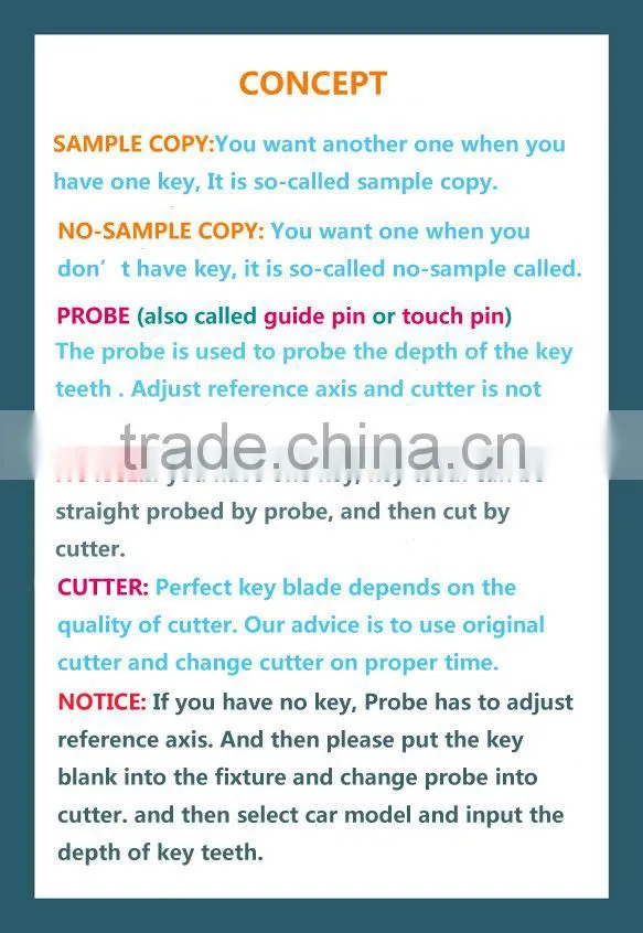 2014 key cutting machine computerized x6 key machineine for locksmith&X6 key copy machine&Key cutting machine used in keyless