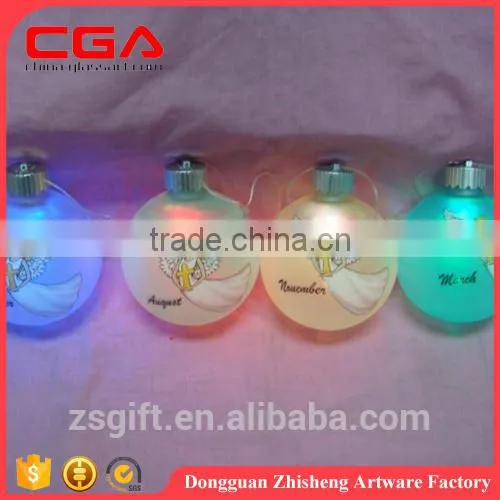 Indoor & Outdoor Christmas LED light ornaments baubles LED light christmas decorations