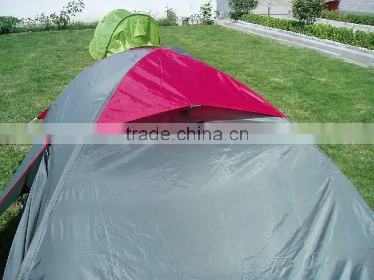 Fiberglass Pole Material and Double Layers camping tent