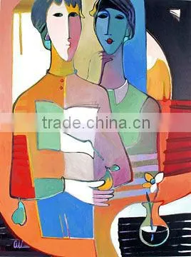abstract oil painting canvas