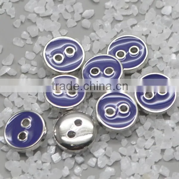 Garment Accessories Plastic Button with ABS material and enamel coated