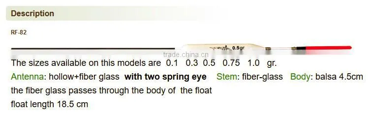 Balsa wood fishing tackle floats