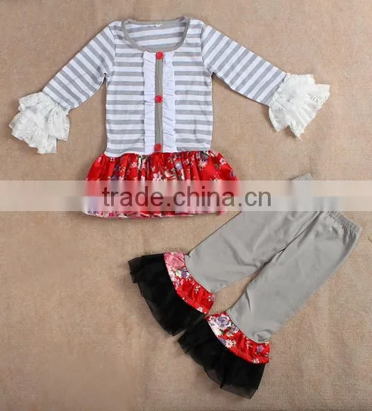 2016 new arrivle children clothing manufacturers china baby cotton frock suit design images