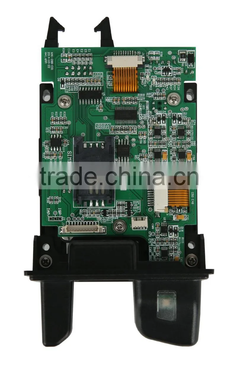 Manual insertion samrt card reader for Self-service Terminal hybrid card reader
