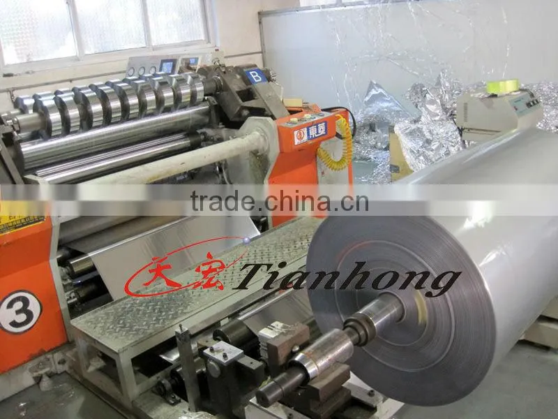 Aluminum mylar foil laminated for coaxial cable shield