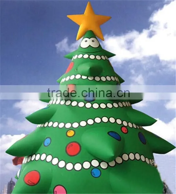 Attractive inflatable coconut tree model/Vivid inflatable christmas tree arch for yard decoration