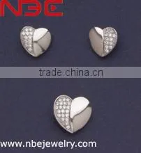 Special heart design silver 925 jewelry set