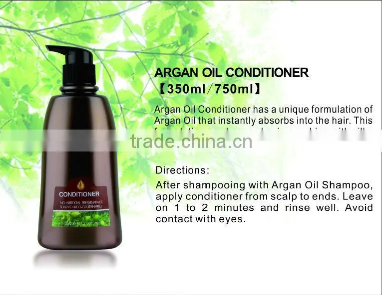 wholesale 2016 the best popular Argan Oil Shampoo from Morocco from GMPC factory OEM/ODM SHAMPOO