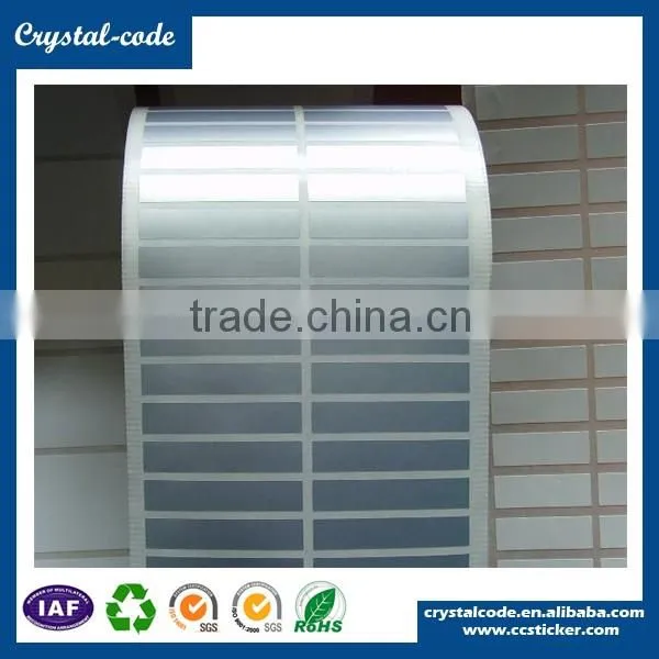 PP PET PVC packaging self adhesive sticker