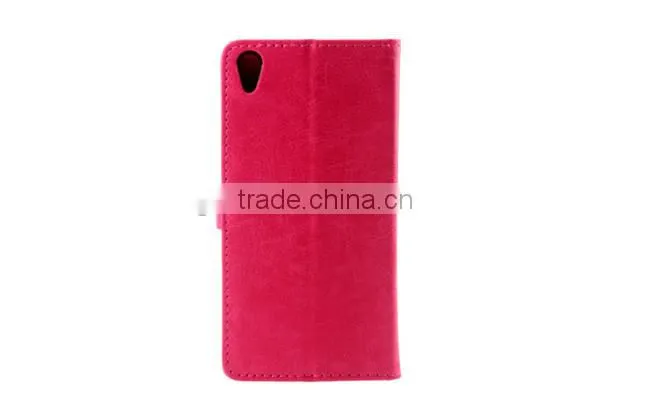 High Quality Stand PU Leather Pouch Wallet Case For Sony Xperia Z4