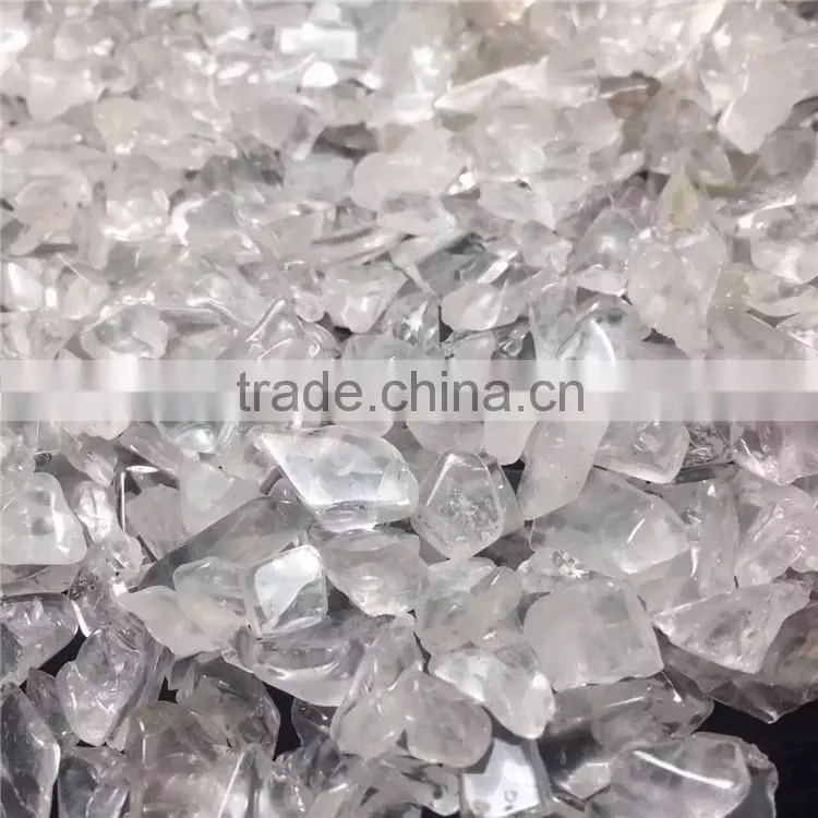 Natural Clear Quartz Crystal Gravel Crystal Macadam Wholesale