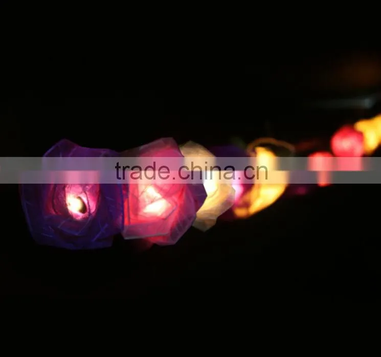 Hot Handmade Multicolor Rattan Star Moon Design String Lights For Christmas Decor Wedding Bedroom Garden and Holiday Lighting