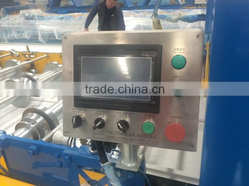 Metal Roof Ridge Cap Roll Forming Machine