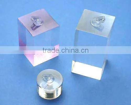 Acrylic display racks jewelry ring holder