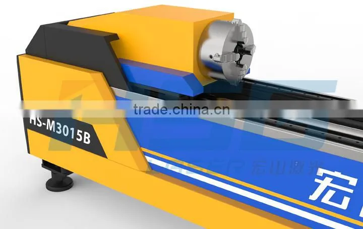 HSG Cnc Fiber Pipe Plate Laser Cutting Machine Price for 3 Meters Pipe