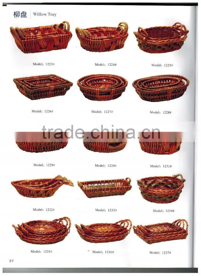 OEM/ODM welcome wicker basket gift basket