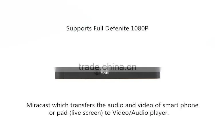 Miracast tv stick CPU Realtek 1185 processor cast your iOS 9 phone screen to big tv screen ,Miracast, Airplay