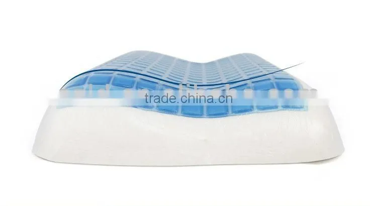 Orthopedic Gel-infused Memory Foam Pillow, Comfort Revolution Hydraluxe Gel Memory Foam Pillow