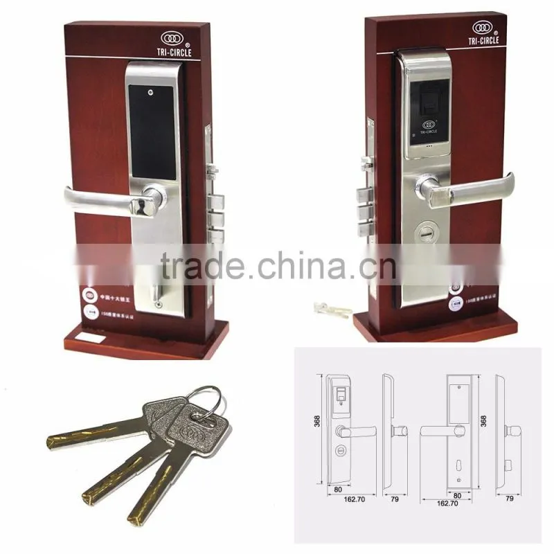 TRI-CIRCLE Electronic Door Locks, Keyless Fingerprint Password Door Lock, fingerprint door locks