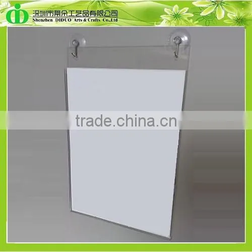 DDB-0131 Trade Assurance Cheap Acrylic Slanted Sign Holder
