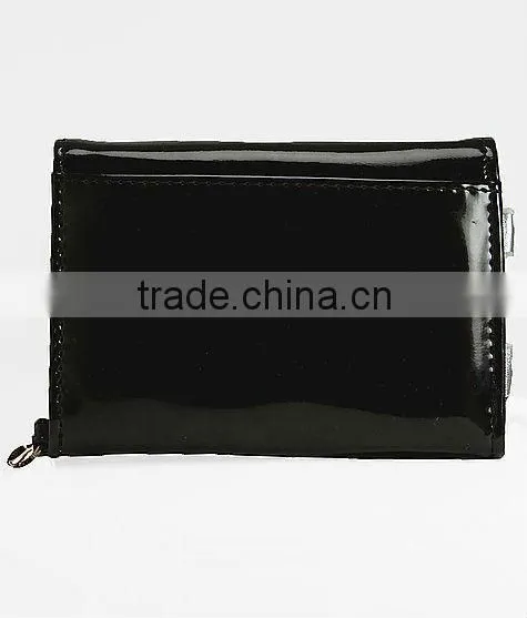 stylish pu/pvc foldover wallet for Iphone