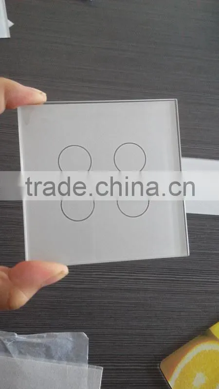 China Colored Hard Glass Switch Panels