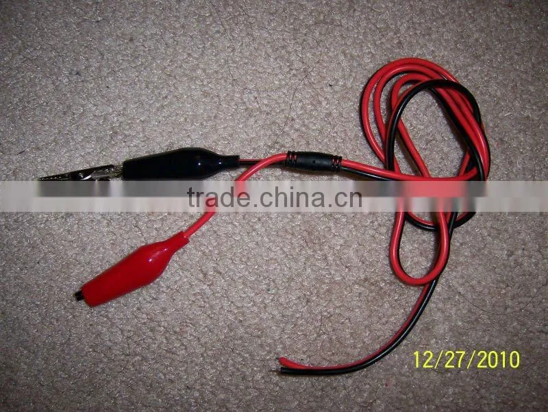 Aligator Clips Small with 1 Meter Cable