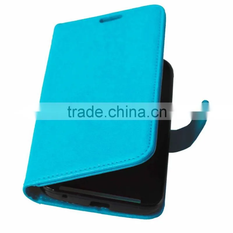 Cell Phone PU Leather Flip Card-slot Case for ASUS ZenFone 2 Laser ZE500KL