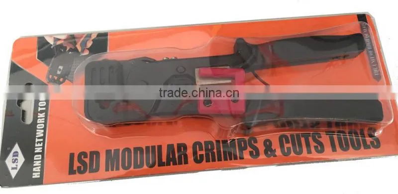 LS-86 network cable rj45 crimp tool telecom tool computer network tools telephone crimping tool easy use IDC crimping tool