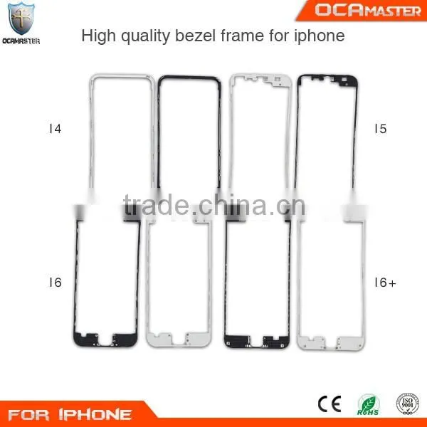2016 Hot Sale High Quality Glass for iPhone6 5 Bezel Frame LCD Refurbishing