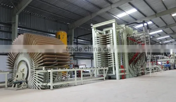 Bagasse particleboard production line/ particle baord making machine