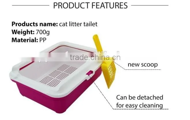 QQPET Pet Products Supplier Wholesale Cat Litter Box / Cat Litter Pen