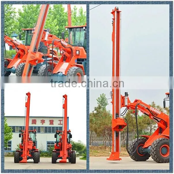 double head hydraulic pile driver, screw/sheet pile driver for sale