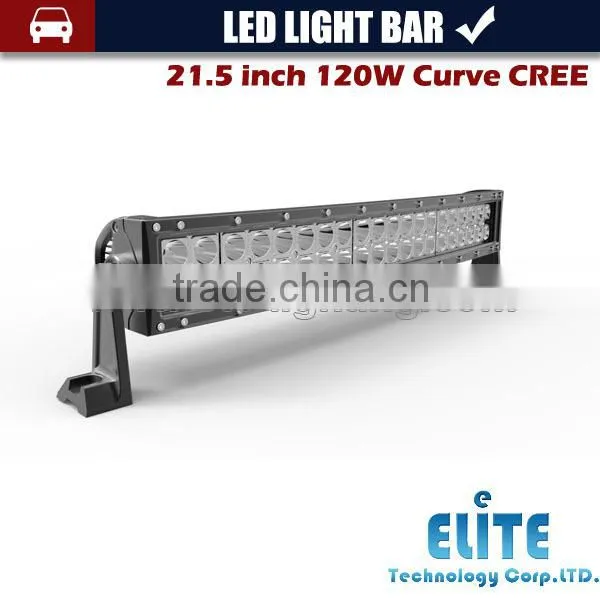 21.5 inch 120w double row led truck light bar curve LED Work Light Bar