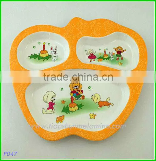 Trays melamine , children breakfast trays