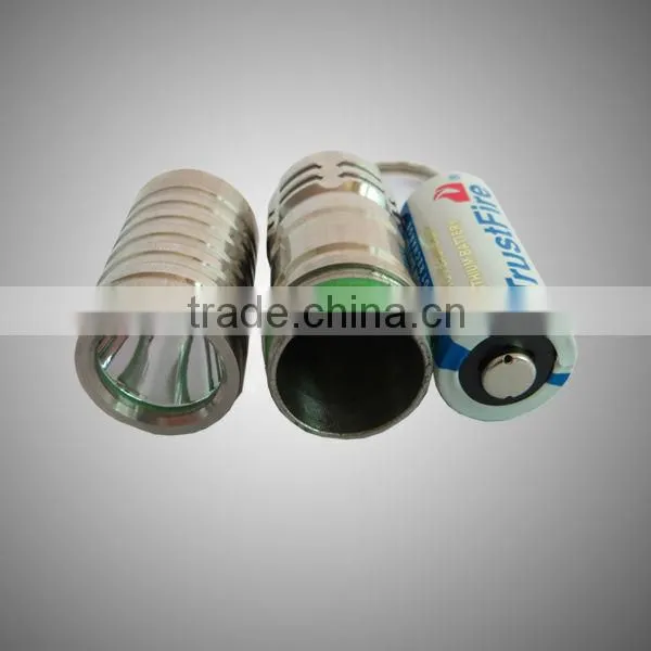 TrustFire CREE XM-L T6 LED 1000lm aluminumled flashlight keychain lighting(CR123a/16340 rechargeable battery)