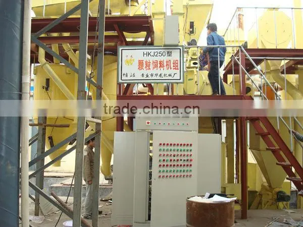 0.5-1.5t/h animal feed pellet production line