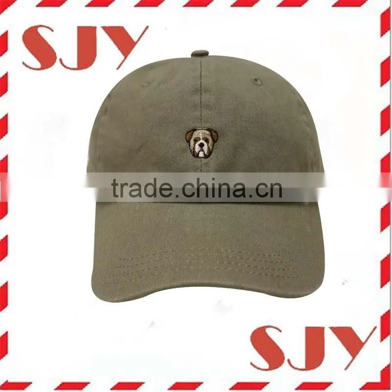 Unstructurer custom embroidery wholesale baseball cap hats