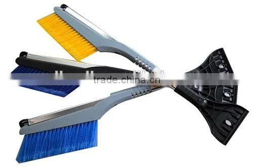 Car snow scraper with ice scraper long handle snow scraper